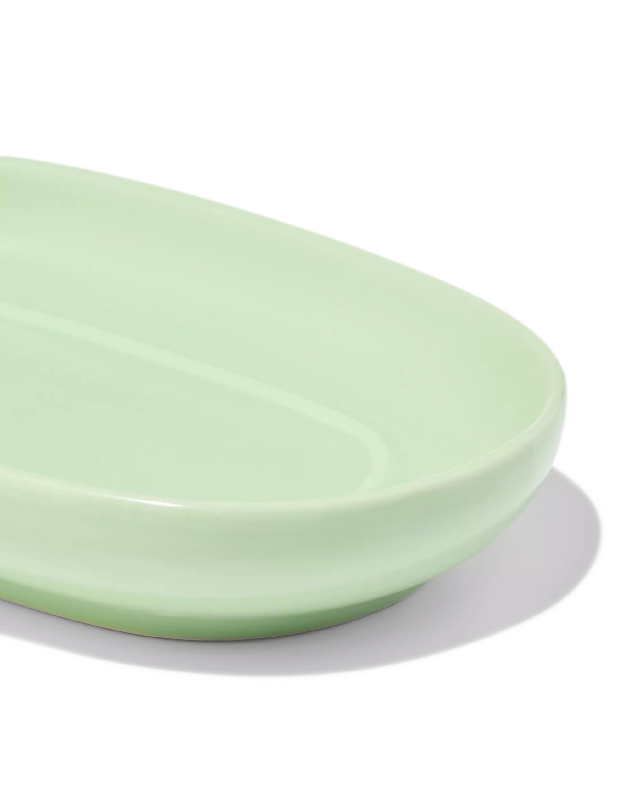 porte-savon céramique vert clair