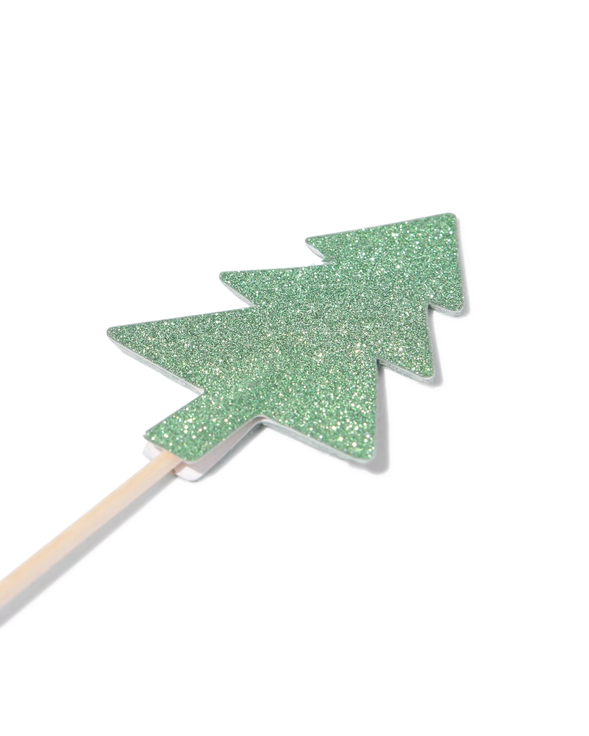 cocktailprikkers papier kerstbomen - 15 stuks