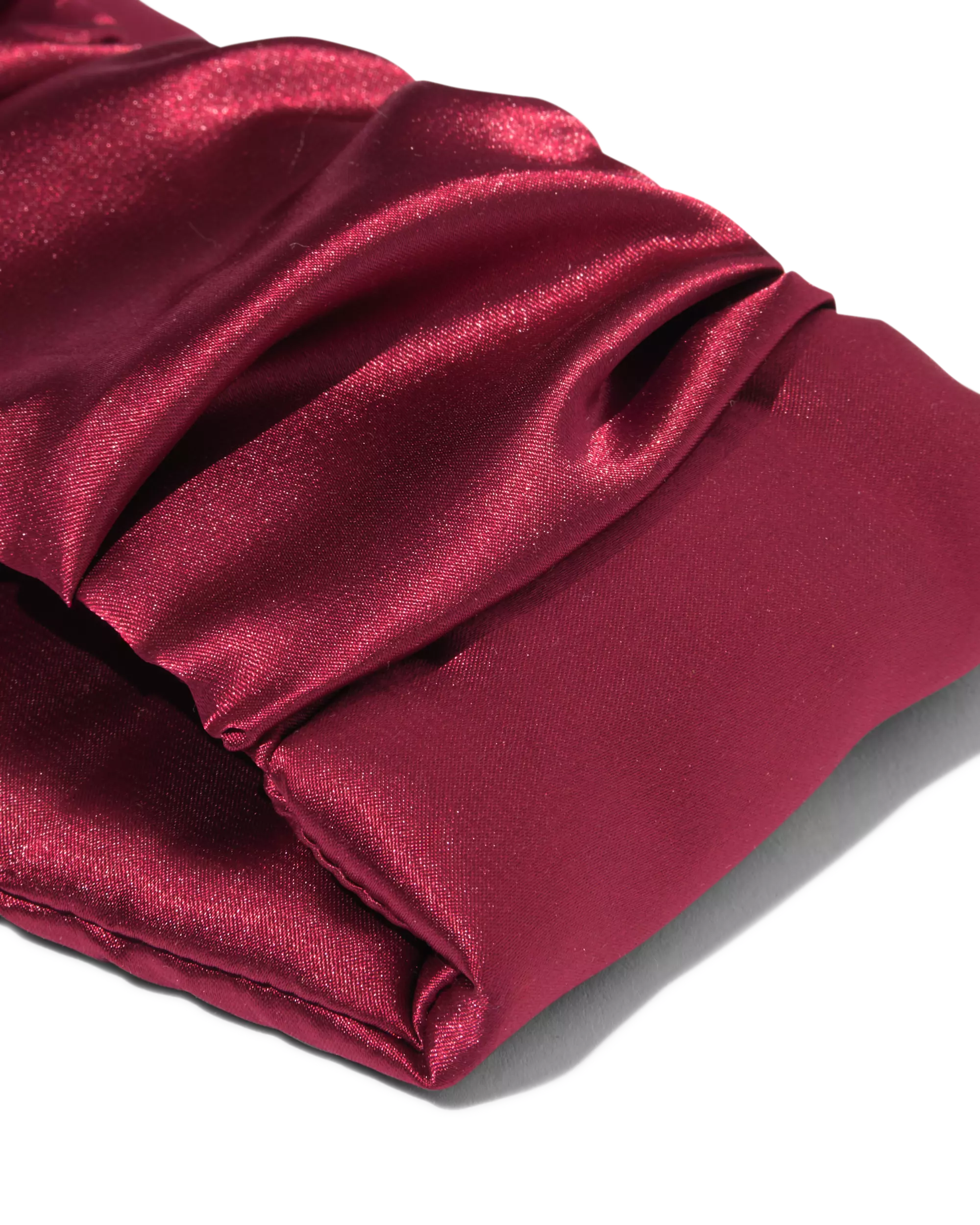 masque de sommeil satin bordeaux