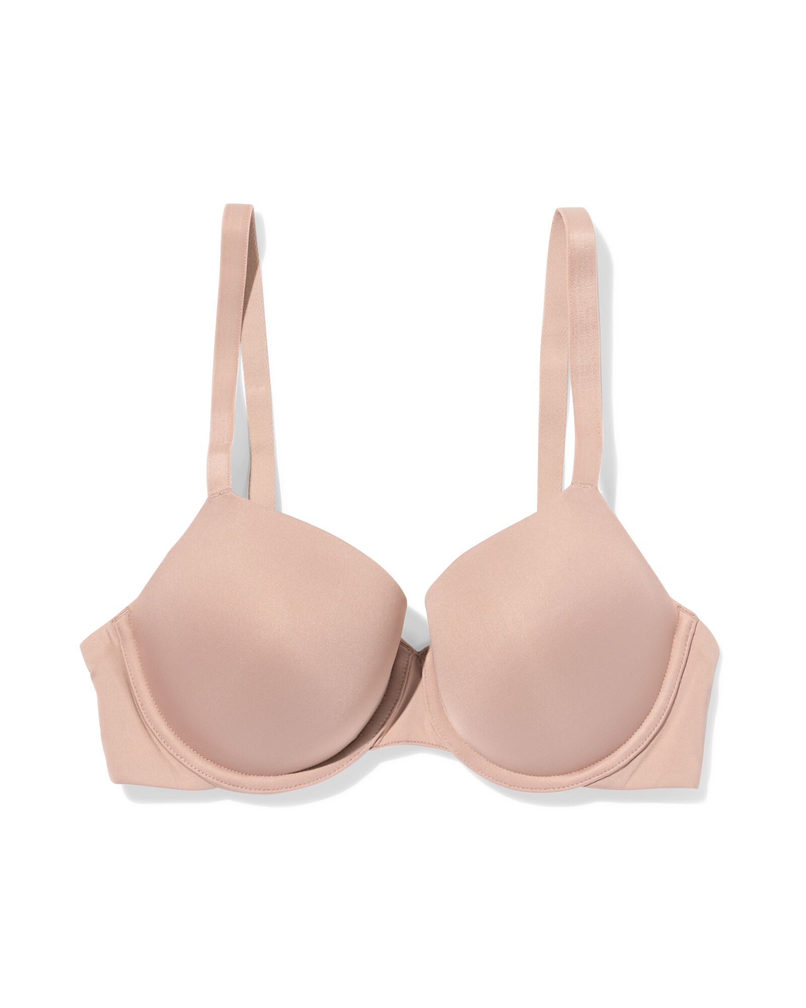 soutien-gorge pr&eacute;form&eacute; avec armatures recycl&eacute;/micro beige - 21870380BEIGE - HEMA