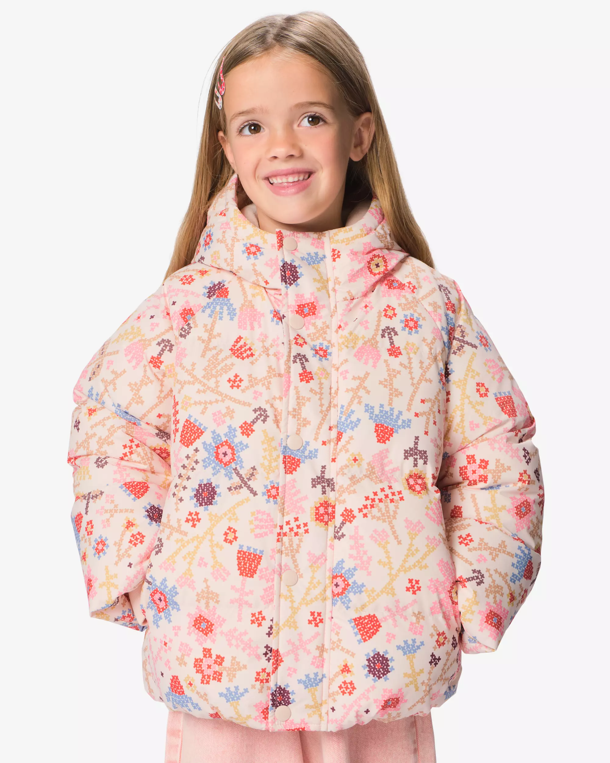 veste enfant fleurs