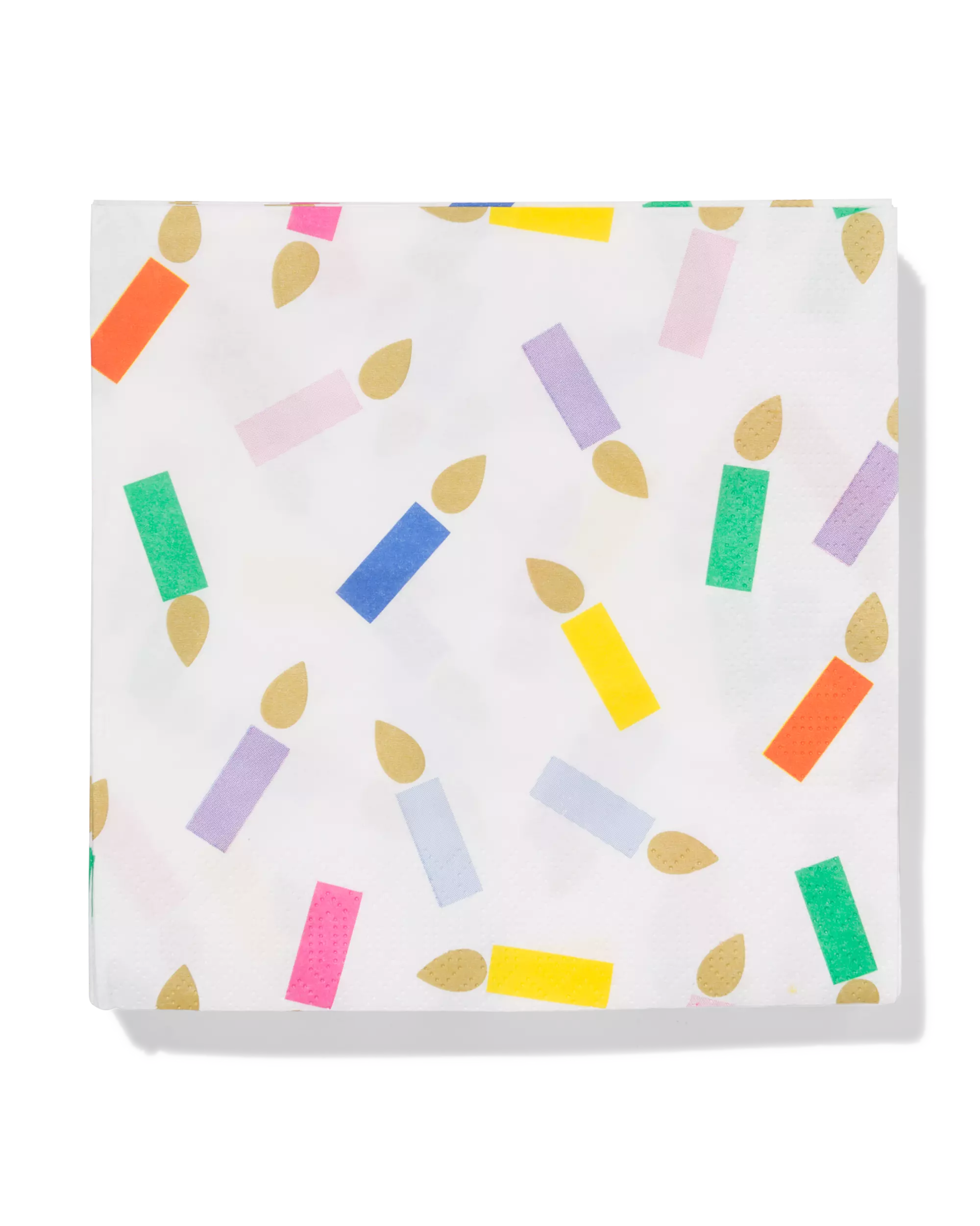 Servietten, 33 × 33 cm, Papier, farbenfroh – 20 Stück