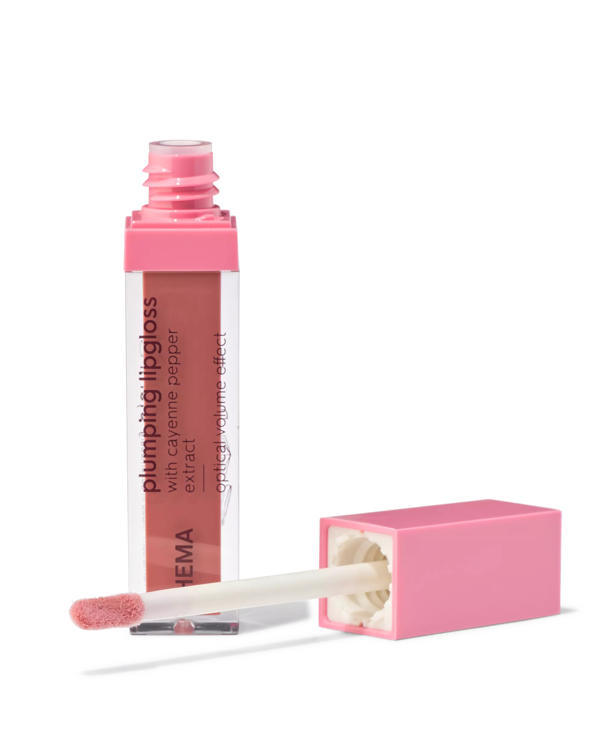 plumping lipgloss rose clair