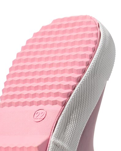 botte de pluie b&eacute;b&eacute; imperm&eacute;able blocs de couleur rose - 33260340PINK - HEMA