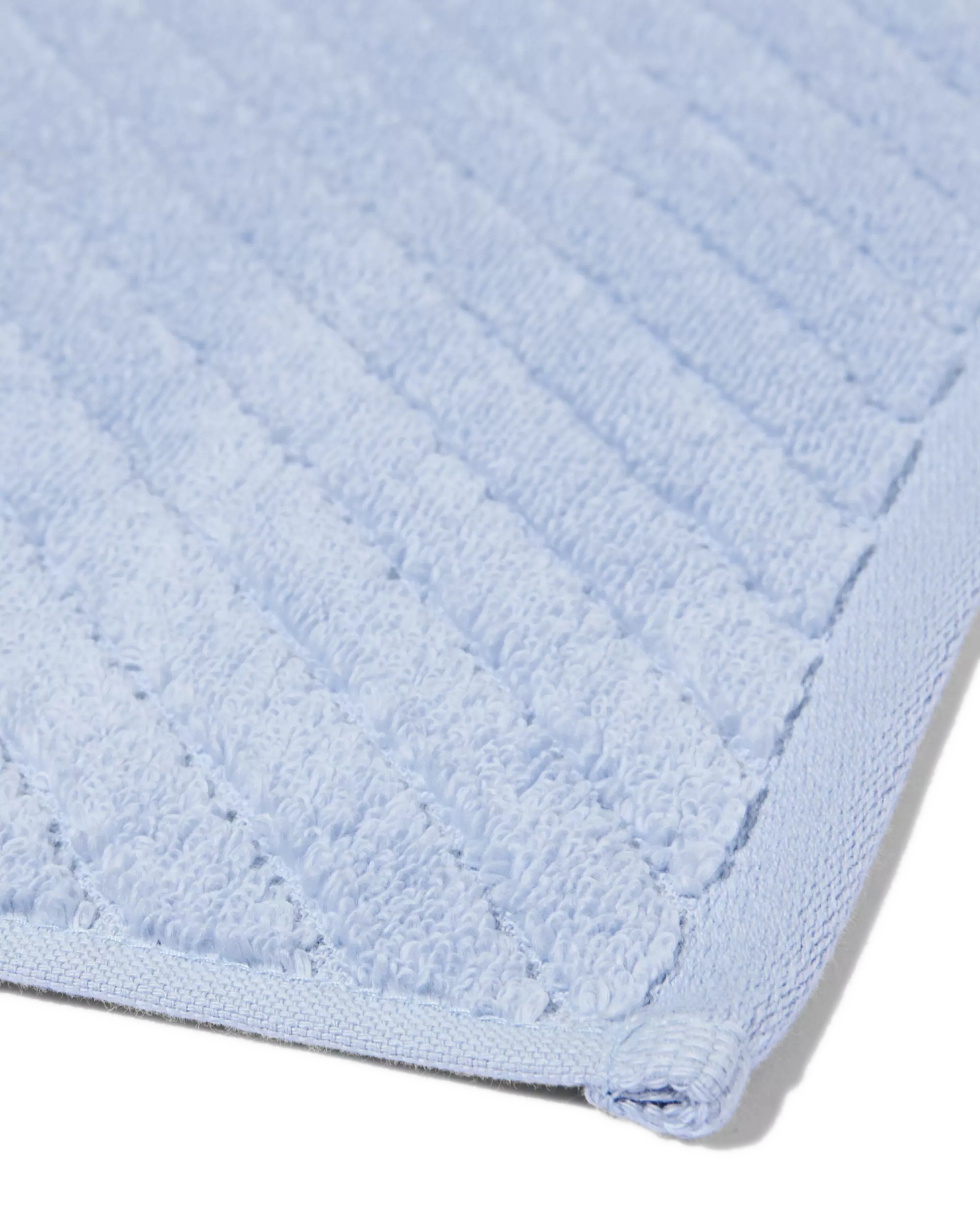 gastendoek 33x50cm zware kwaliteit diagonaal ijsblauw