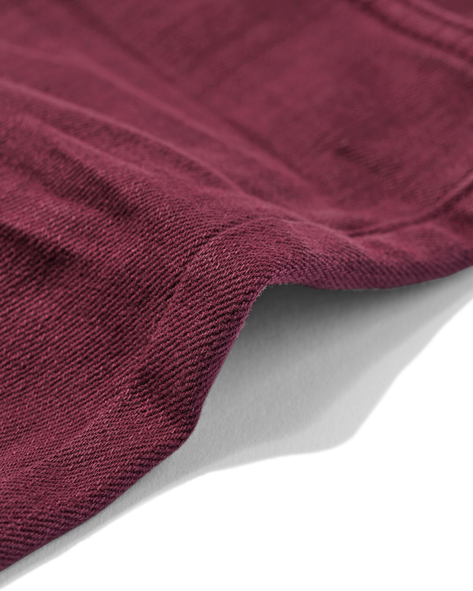 kinderjeans bootcut bordeauxrood bordeauxrood - 30867564BURGUNDYRED - HEMA