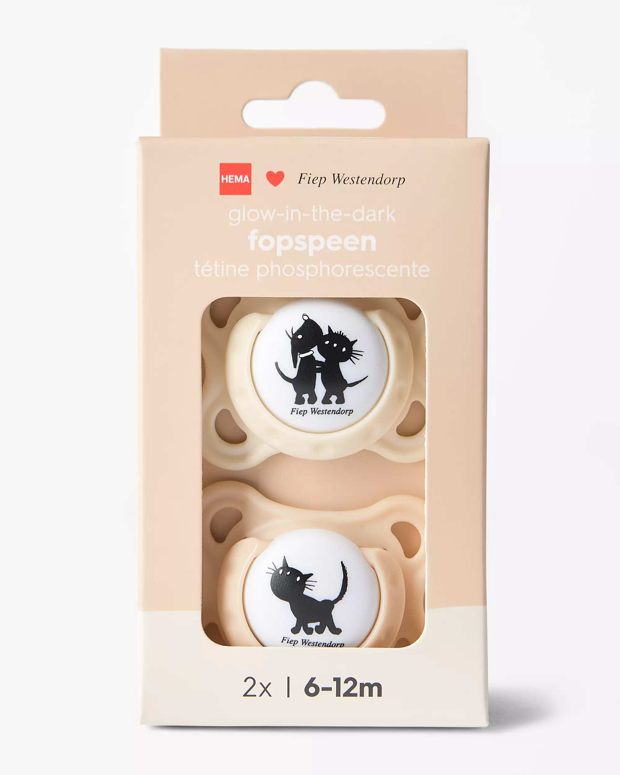 Takkie en Siepie fopspenen 6+ maanden - 2 stuks