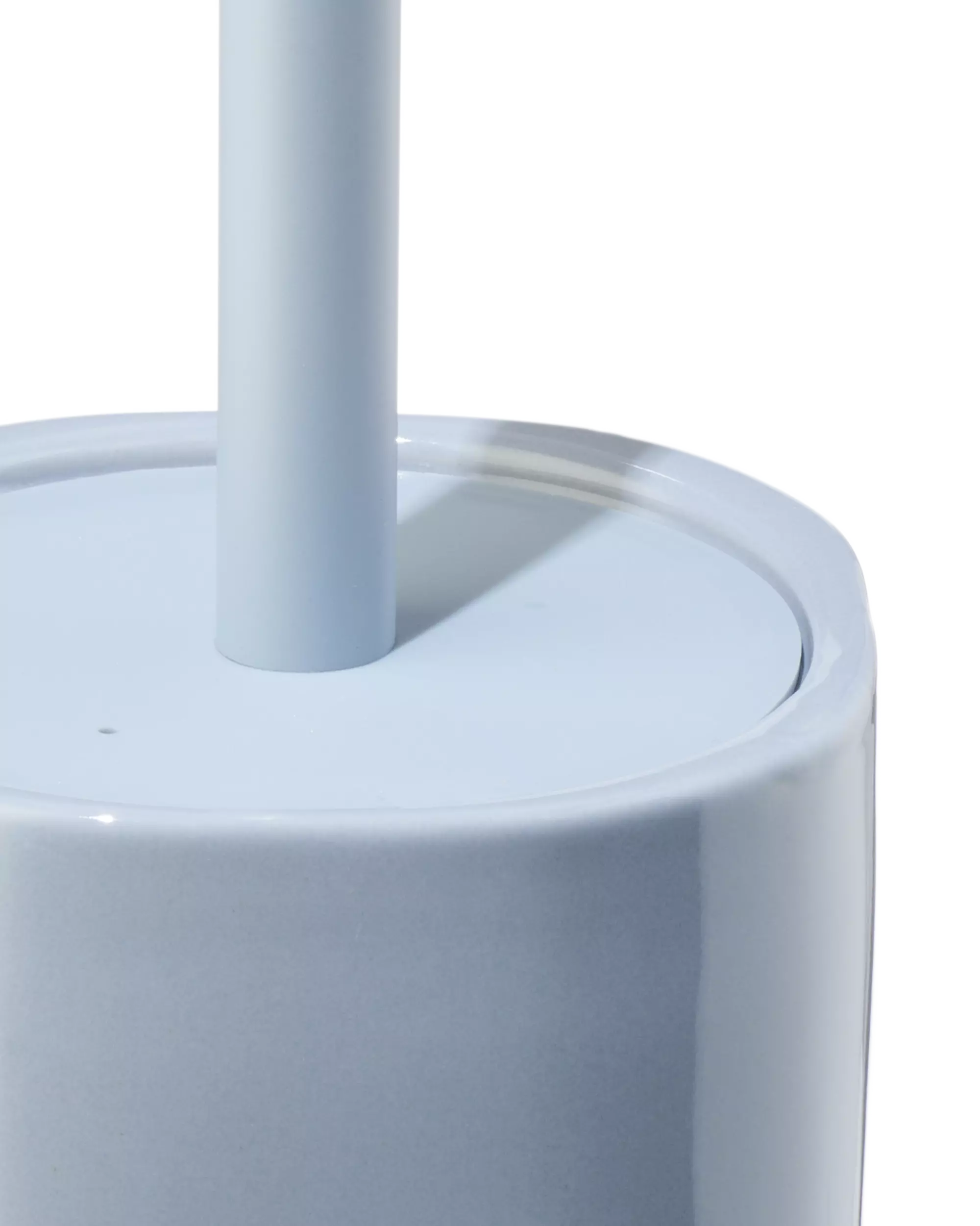 toiletborstel en houder ⌀10.5x19cm keramiek blauw