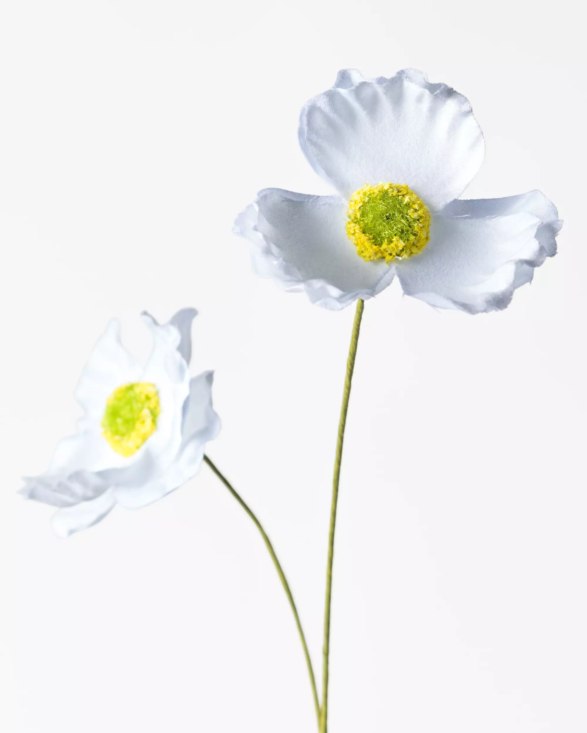 kunstbloem boterbloem 55cm blauw