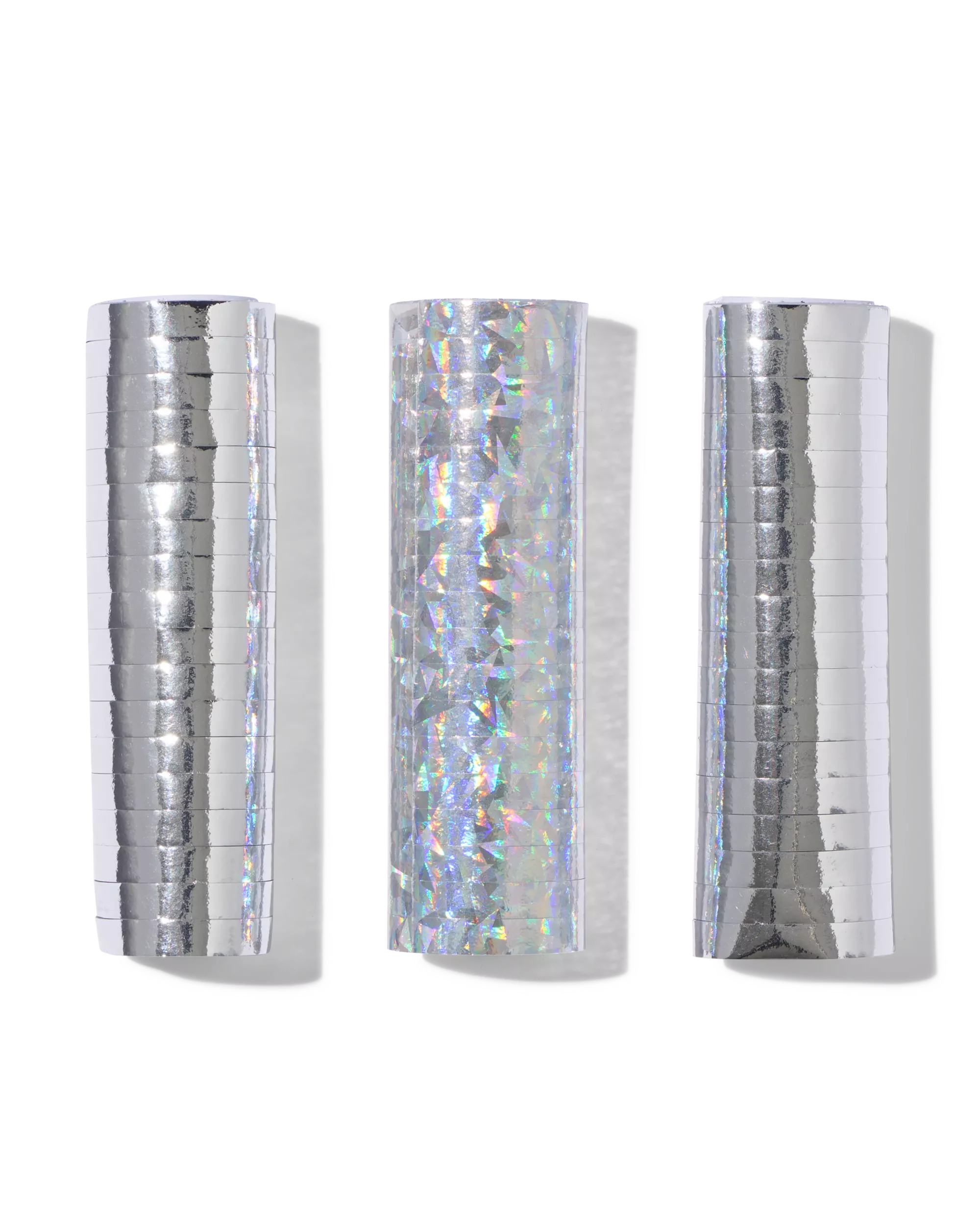 serpentine 4cm zilver - 3 stuks