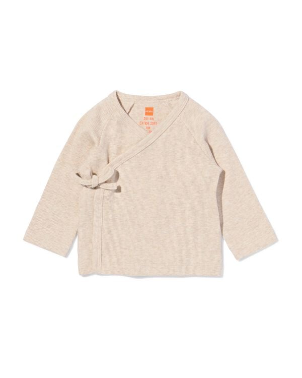 baby T-shirt jersey zand zand - 33457920SAND - HEMA