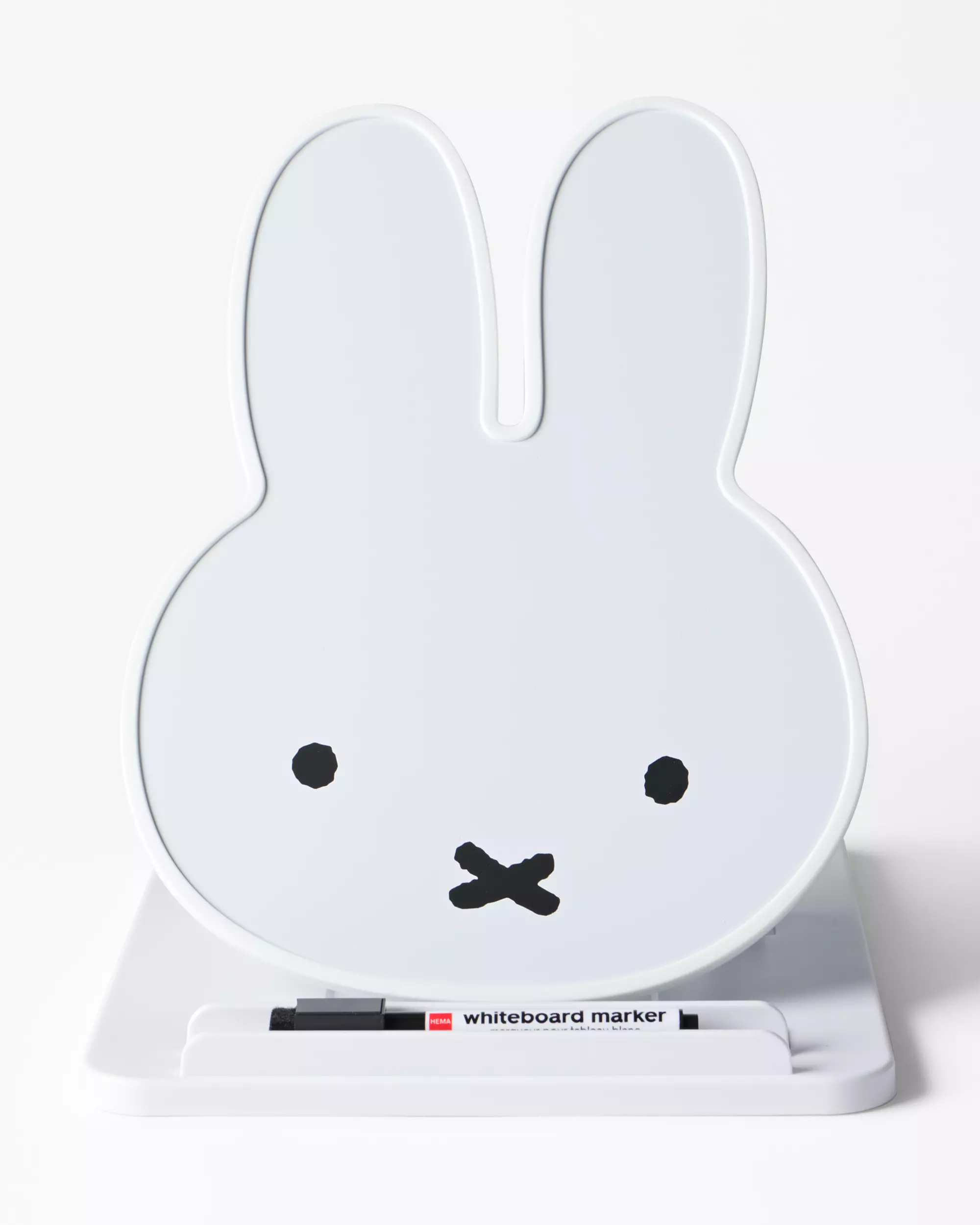 socle pour ordinateur portable miffy plastique blanc