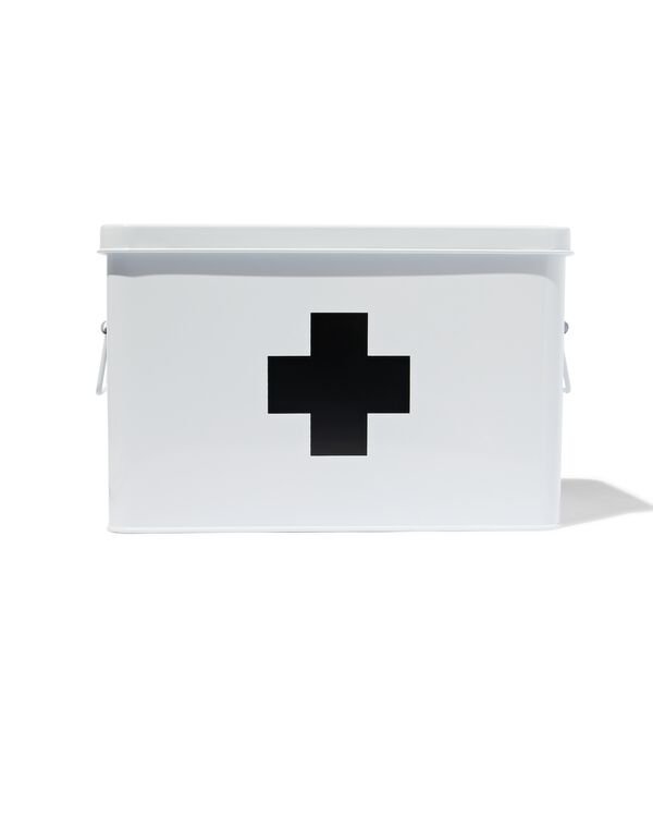 bo&icirc;te &agrave; pharmacie 32x20x19.5 blanche - 80300087 - HEMA