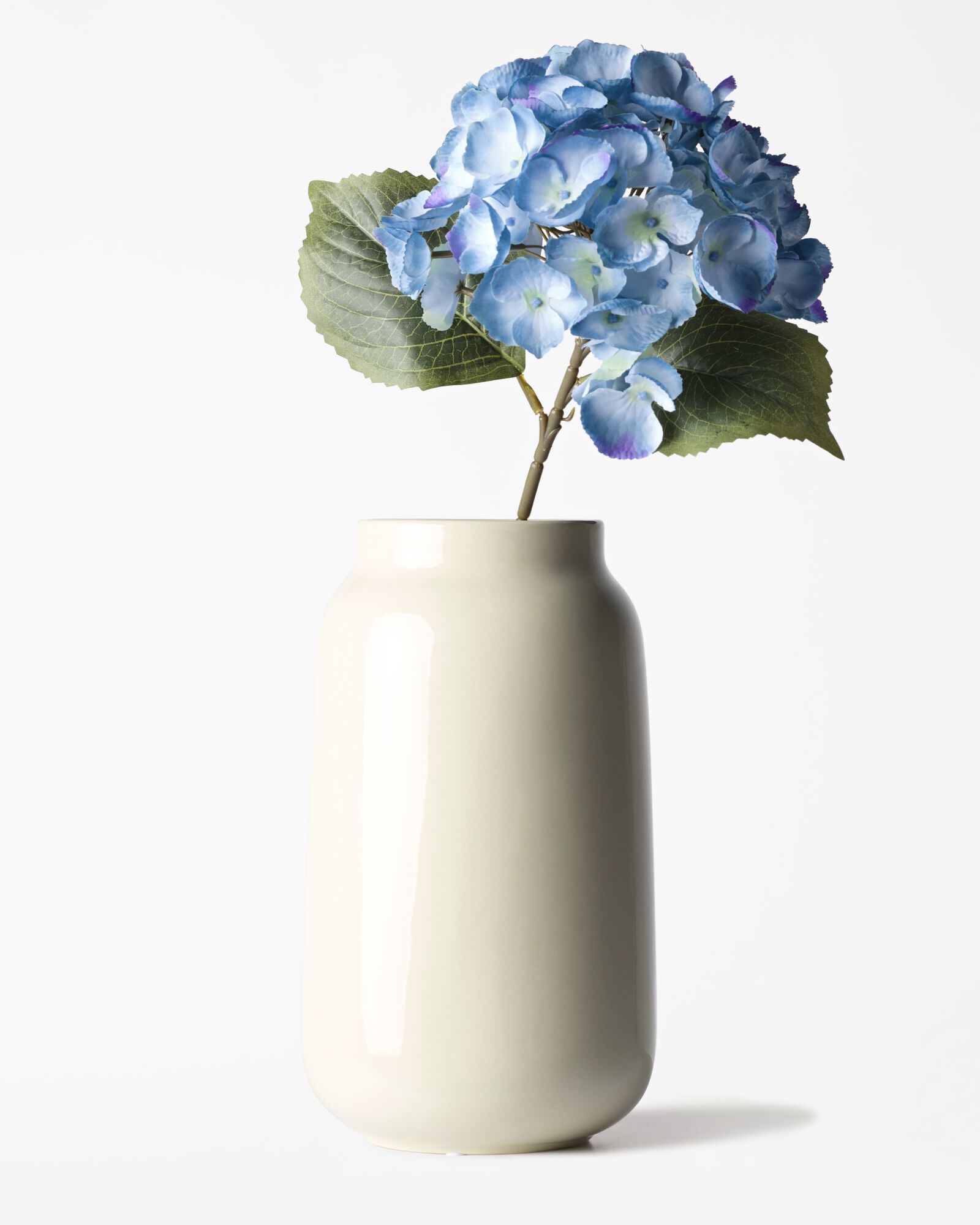 fleur artificielle hortensia 55cm bleue - 41326203 - HEMA