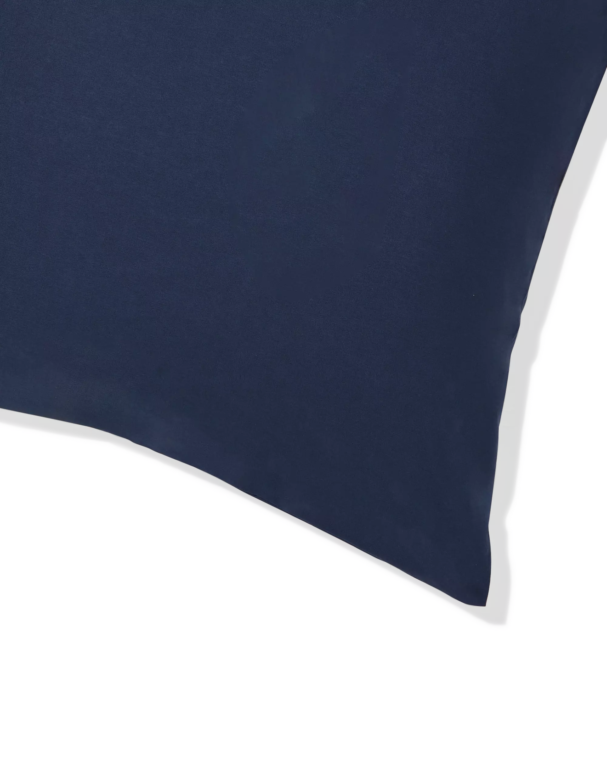 taie d'oreiller 60x70 cm coton doux bleu foncé