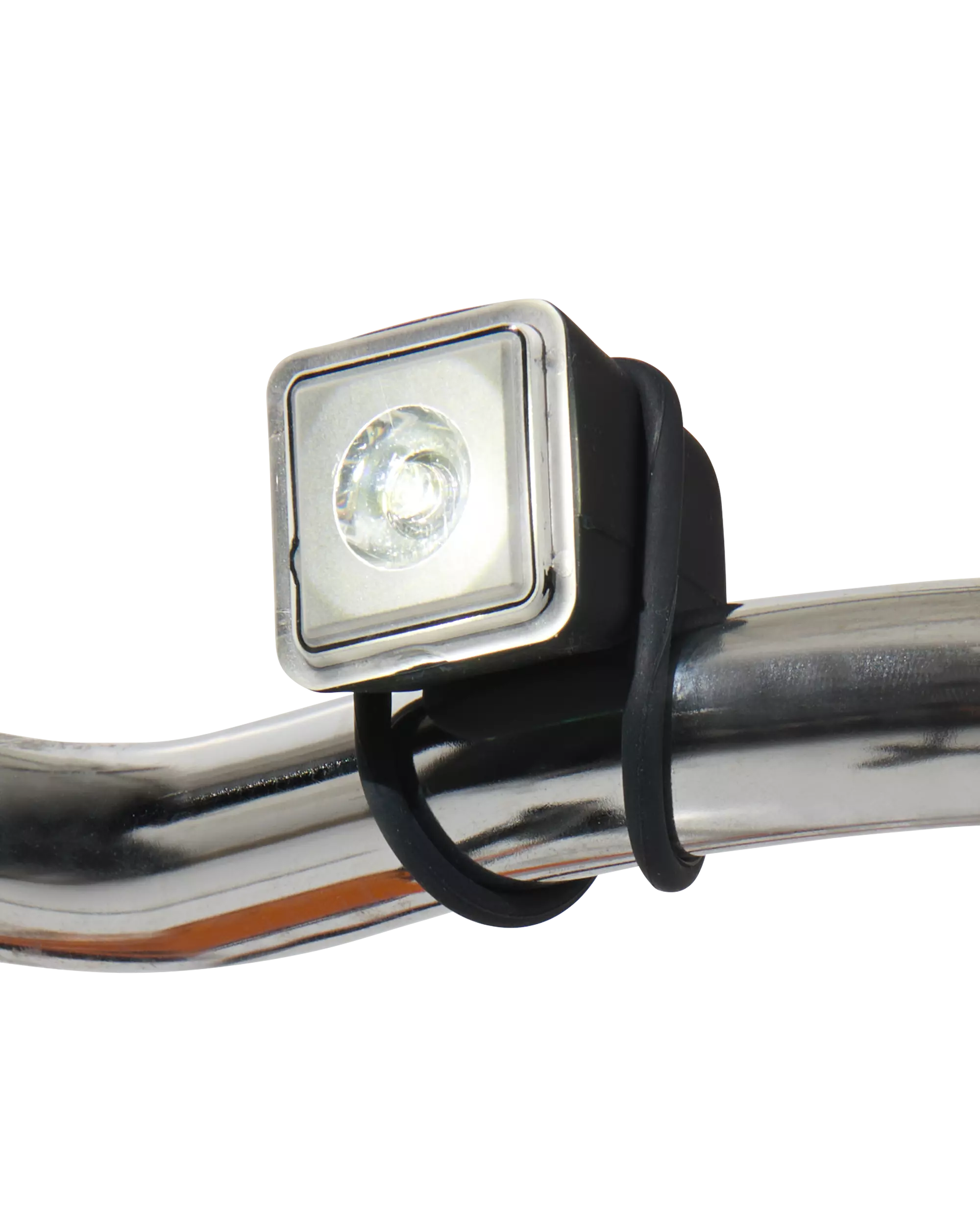 LED fietslampjes zwart - 2 stuks