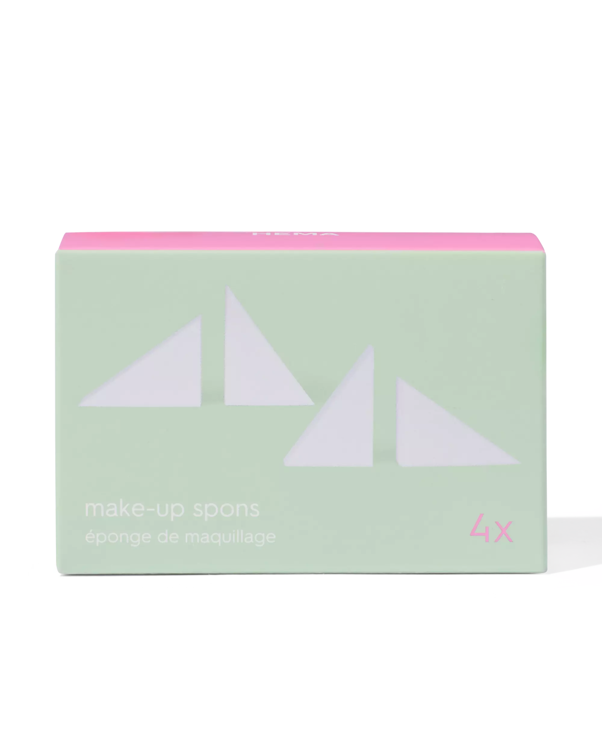 make-up spons triangel - 4 stuks