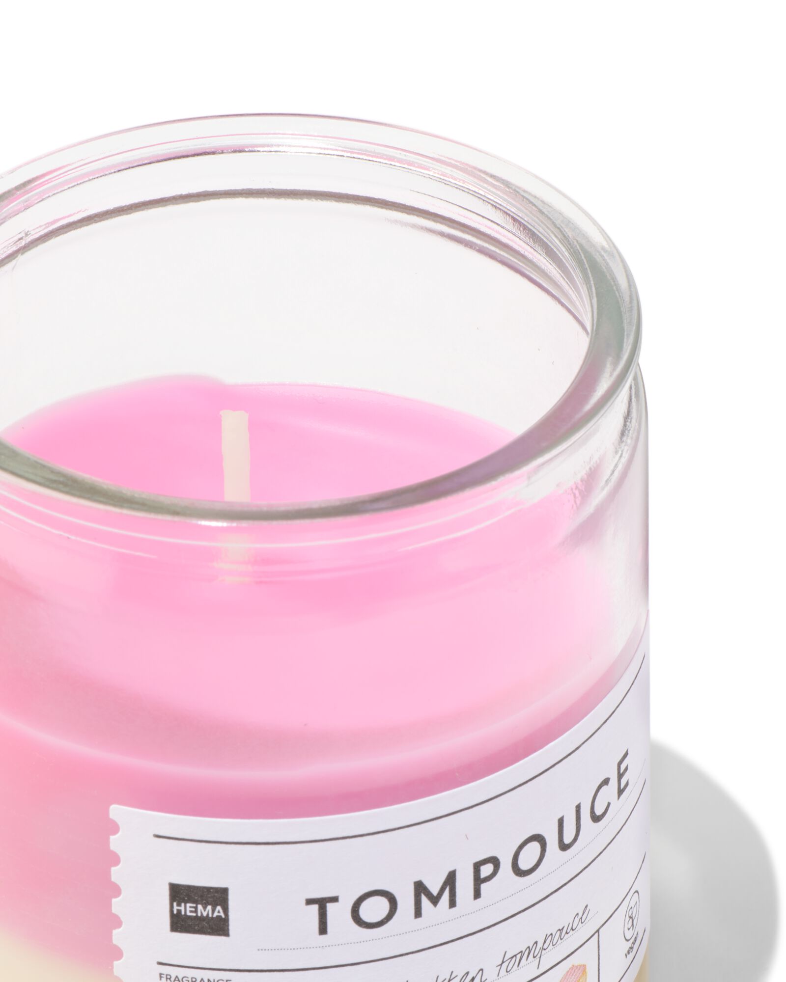 bougie parfum&eacute;e en verre tompouce - 13540003 - HEMA