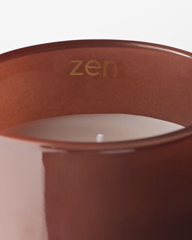 bougie en verre &Oslash;8x9cm lettre Z Z bougie en verre - 61102685 - HEMA