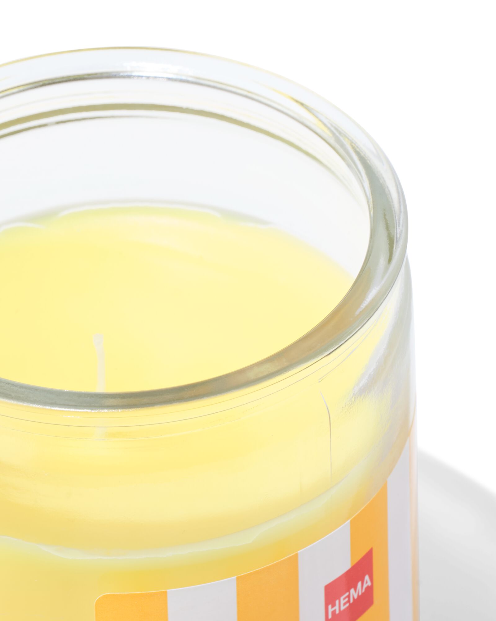 Glas mit Citronella-Duftkerze, &Oslash; 6.5 x 8 cm - 13502928 - HEMA