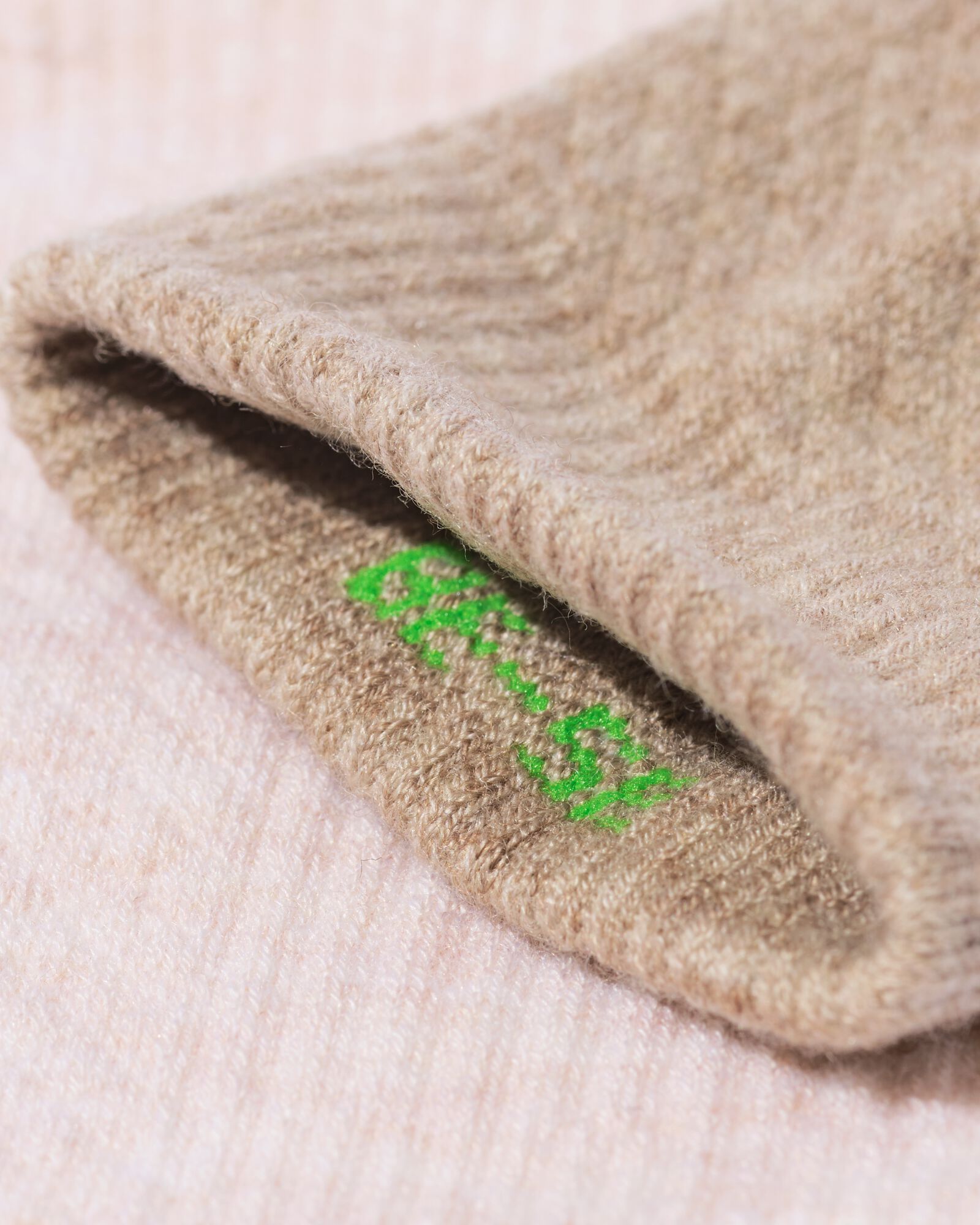 chaussettes de randonn&eacute;e femme m&eacute;lange de laine - 2 paires taupe taupe - 4420155TAUPE - HEMA