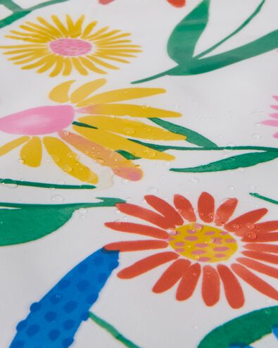 toile cir&eacute;e 140x240 polyester fleurs sauvages - 5320041 - HEMA