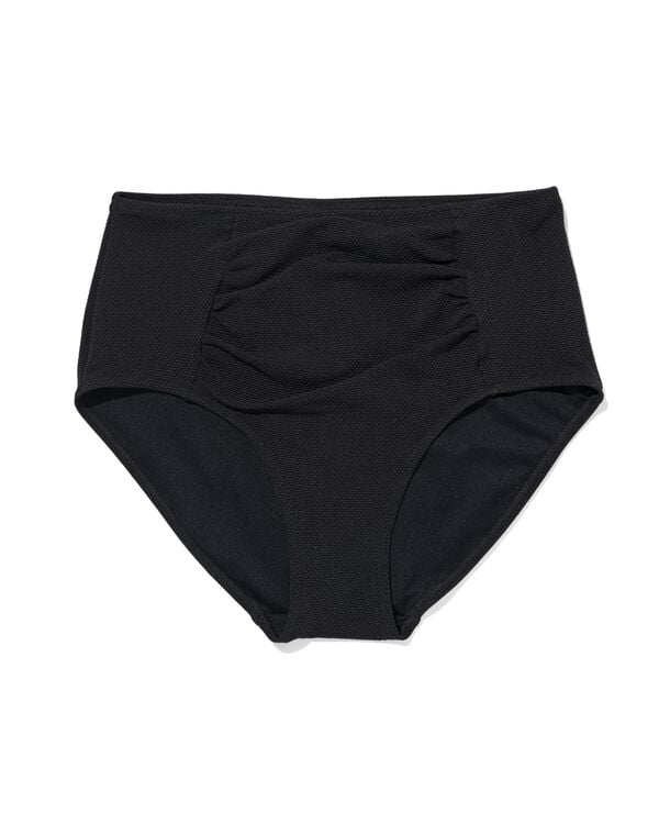 bas de bikini femme control taille haute noir - 22310075BLACK - HEMA