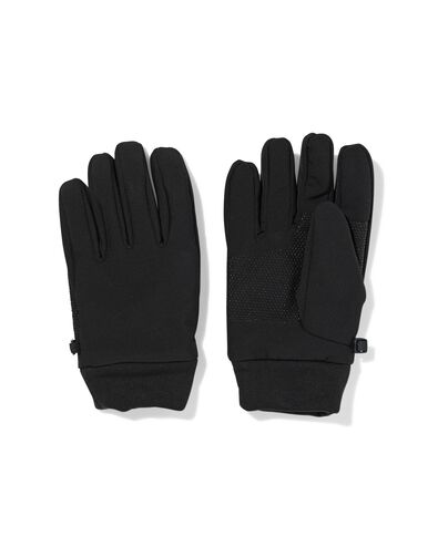 heren handschoenen zwart zwart - 16531530BLACK - HEMA