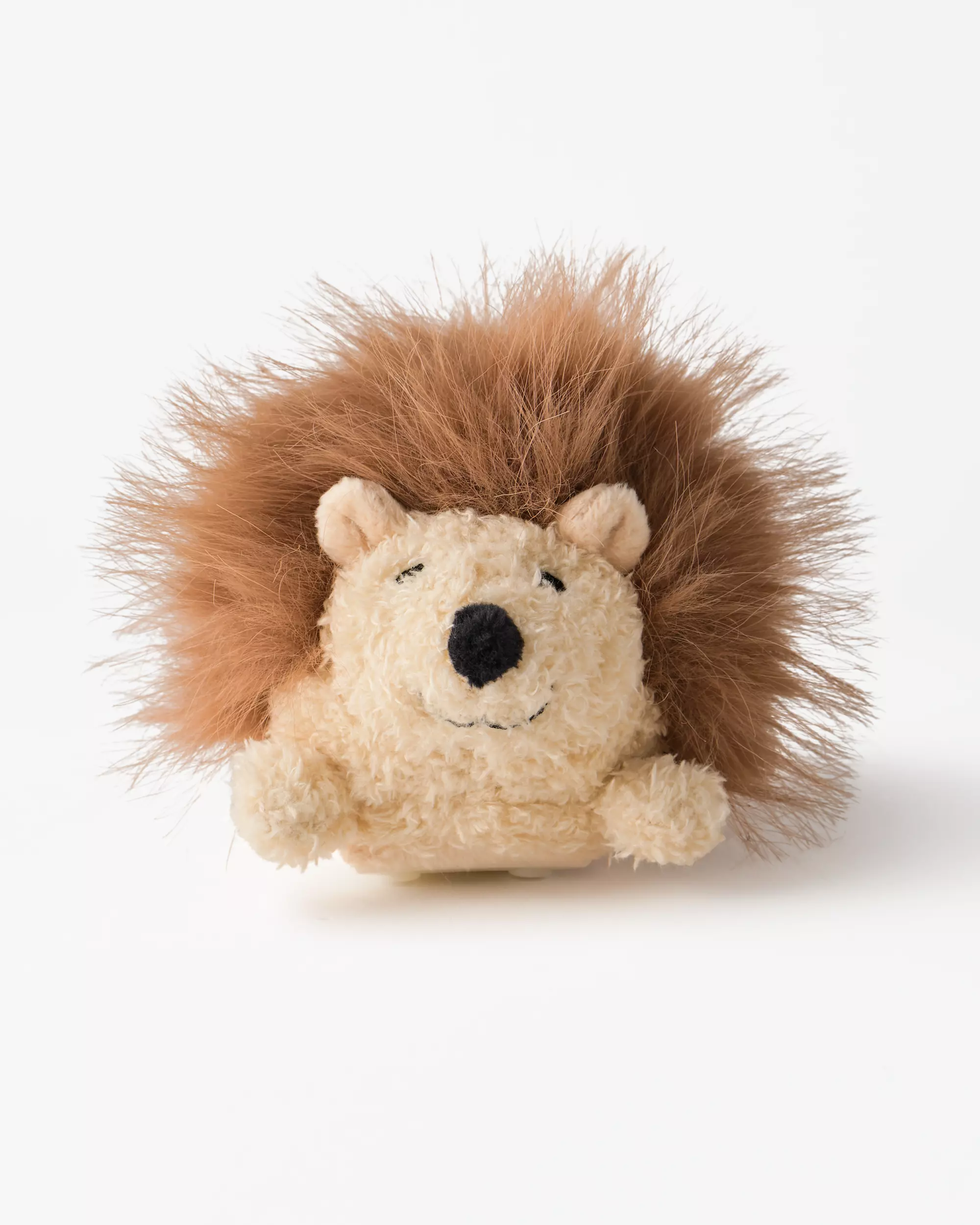 peluche hérisson roulant 13x13x12 cm 