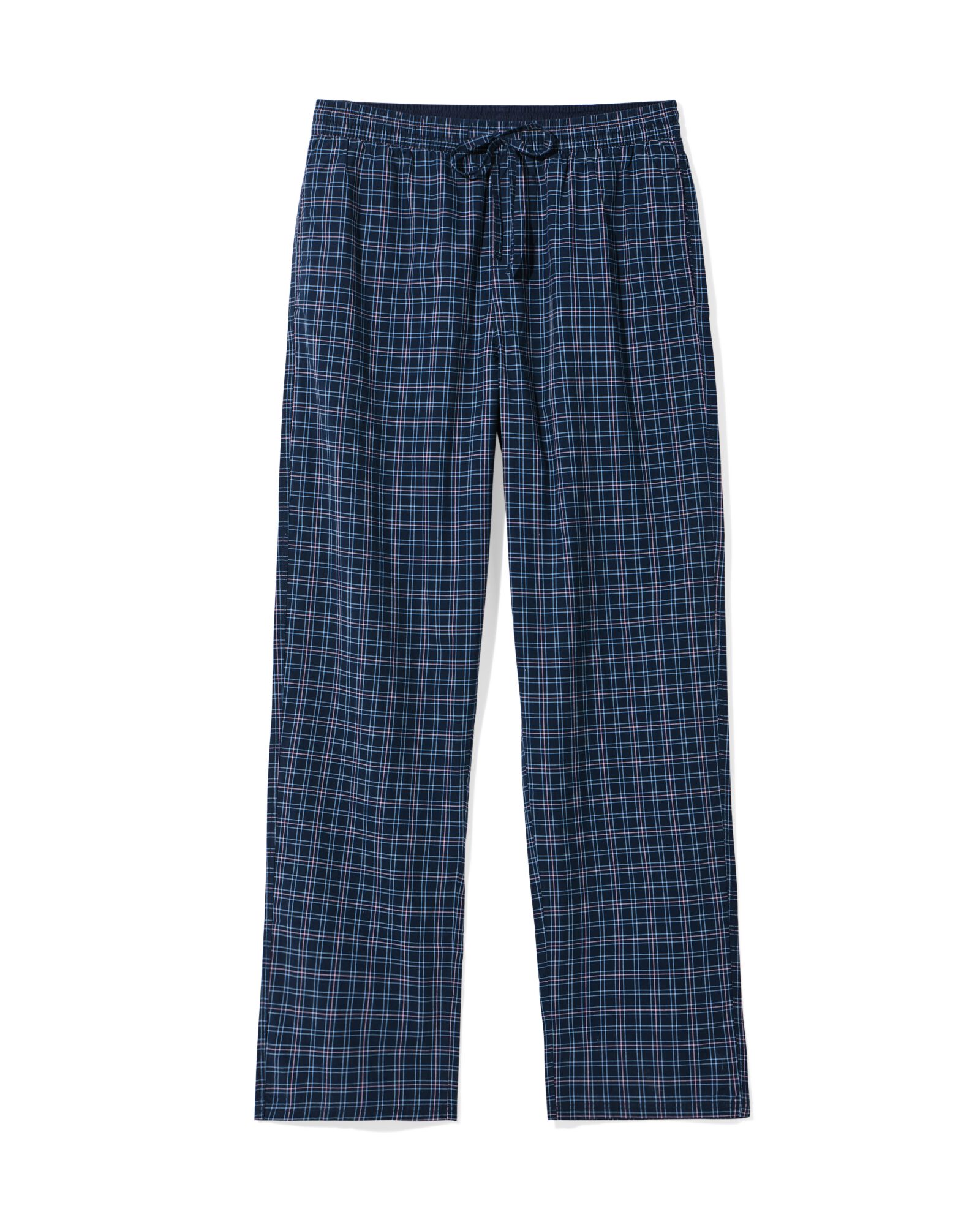 pantalon de pyjama homme coupe r&eacute;guli&egrave;re carreaux bleu fonc&eacute; - 23686110DARKBLUE - HEMA