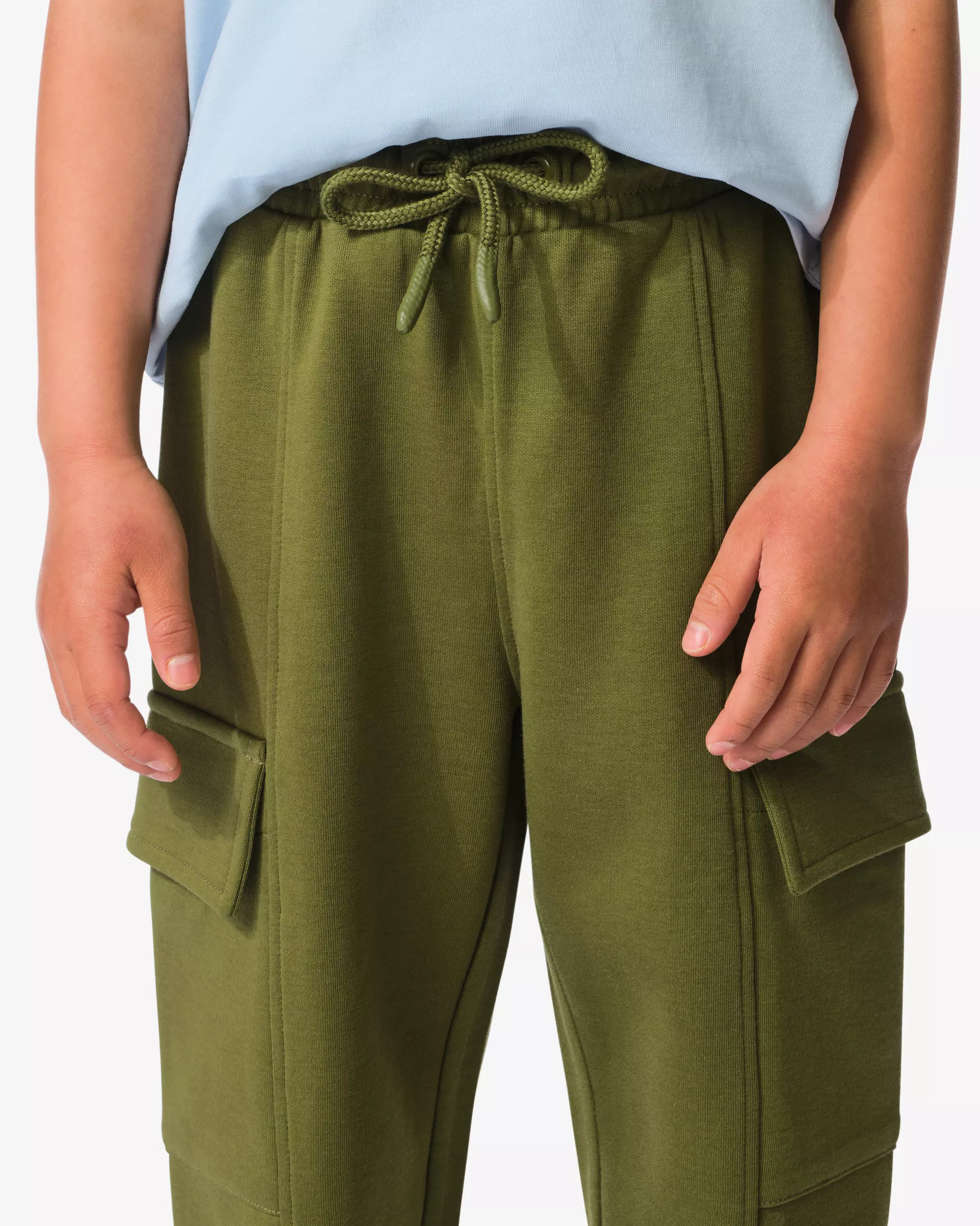 pantalon enfant coupe classique cargo