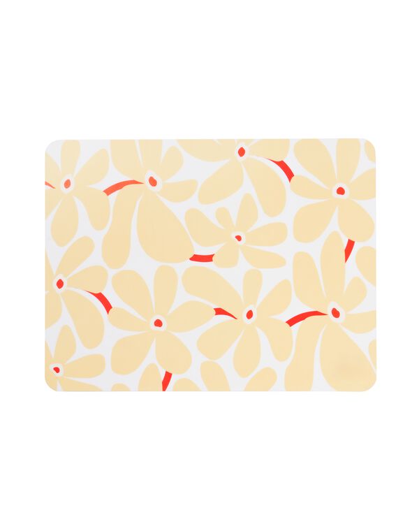 set de table 32x42cm fleur - 5330023 - HEMA