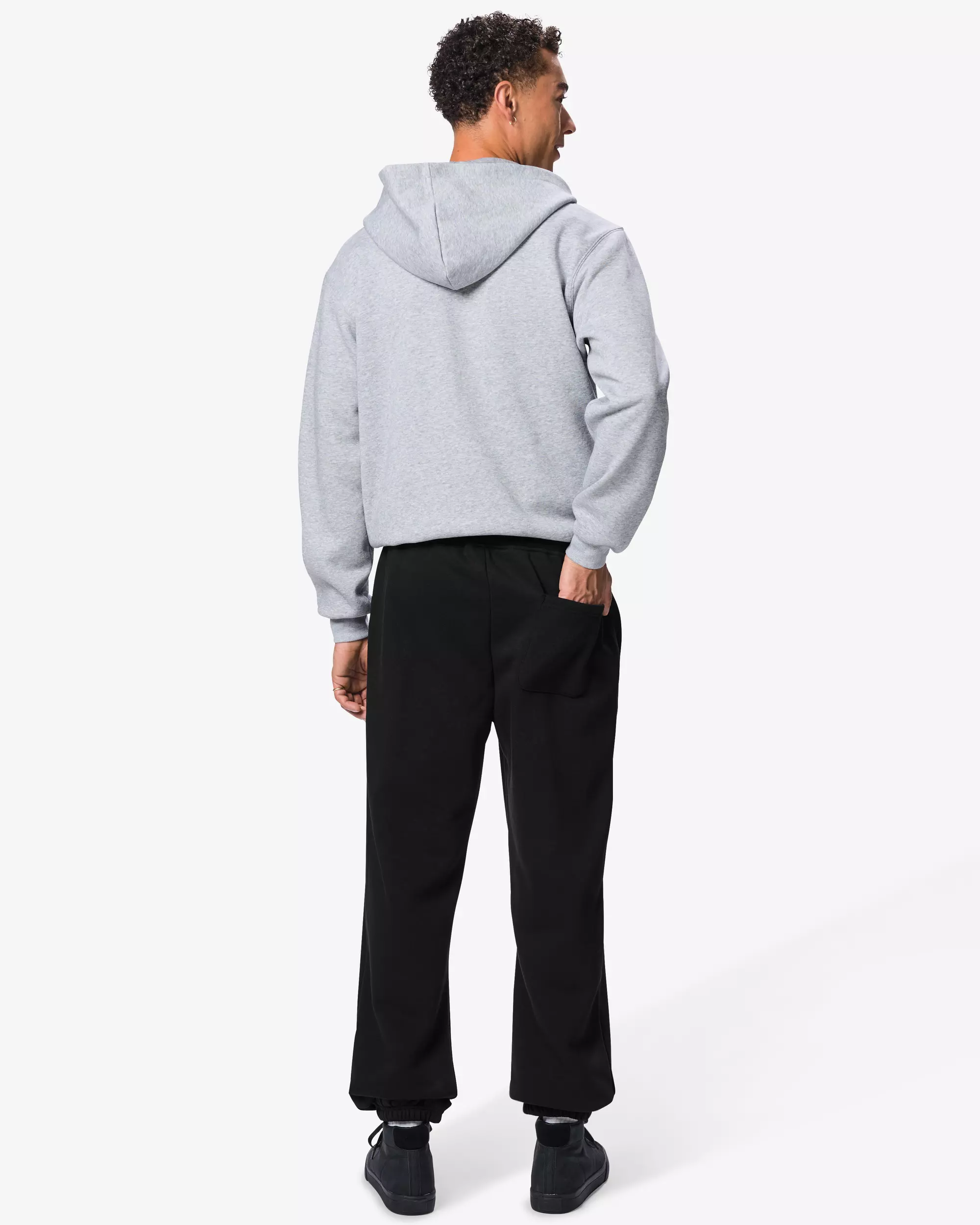 pantalon homme coupe classique tissu molleton