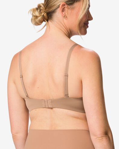soutien-gorge pr&eacute;form&eacute; sans armatures marron clair - 21806670LIGHTBROWN - HEMA