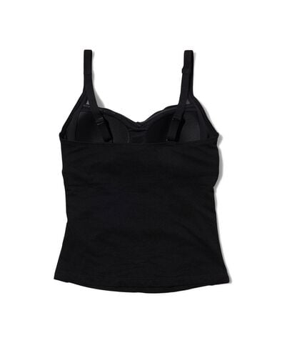 haut de tankini femme control noir noir - 22310070BLACK - HEMA