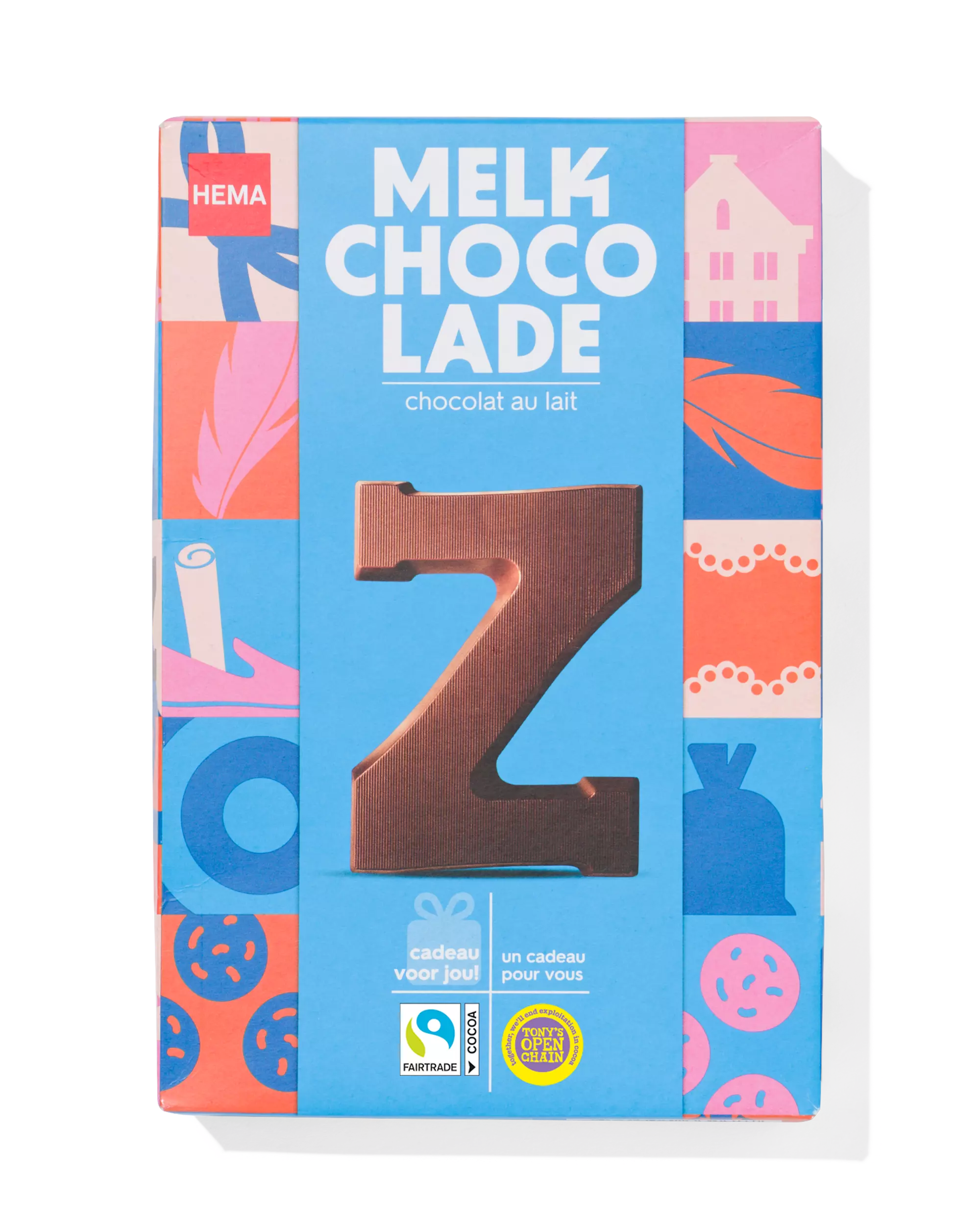 chocoladeletter melk Z 140g