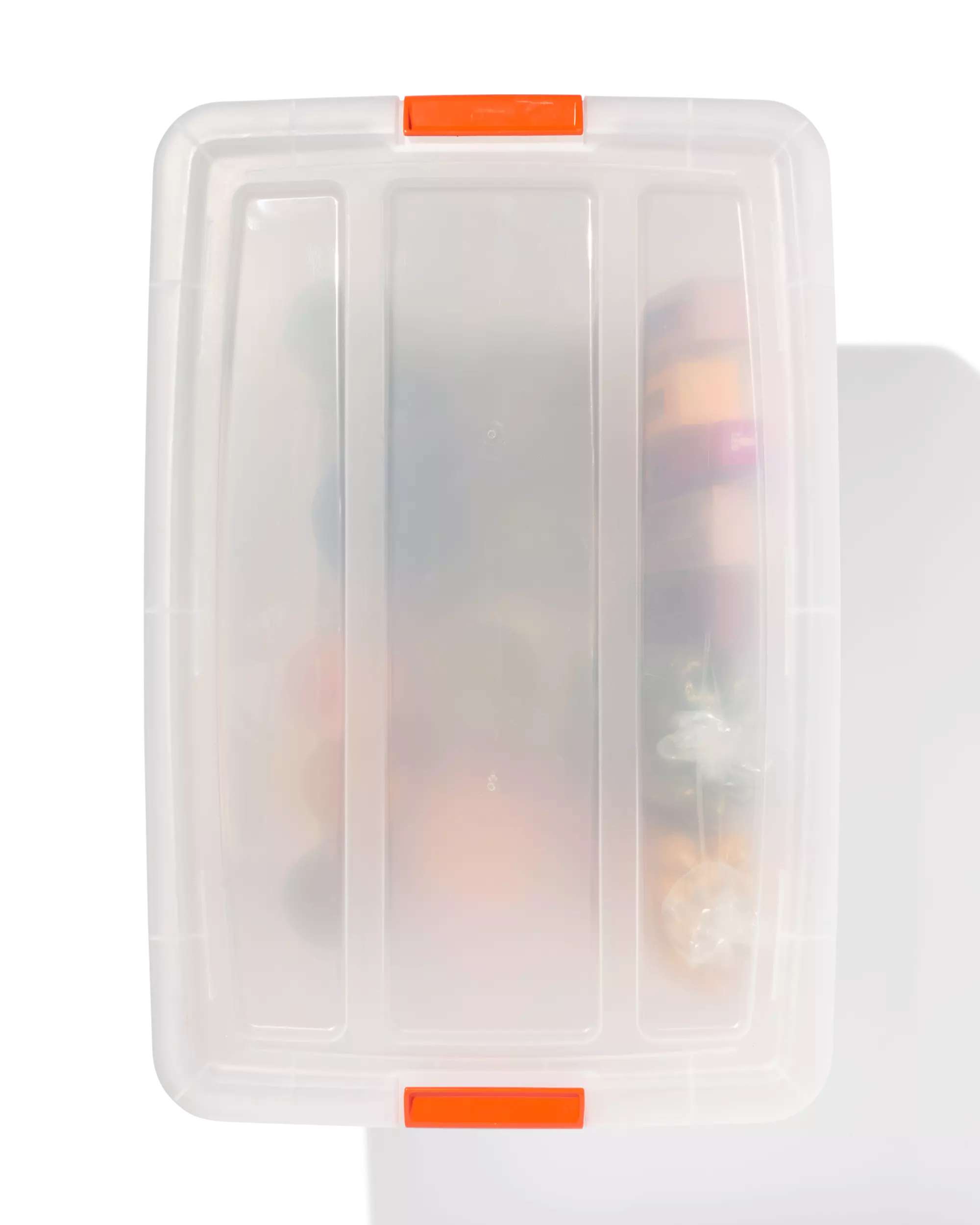 opbergbox 60L Tokyo transparant 58x39.5x36.5 recycled