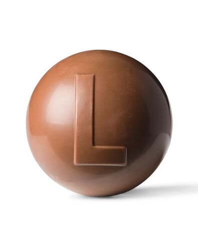 chocobomb au lait avec guimauves en forme de lettre L 45 g L chocolat - 24562611 - HEMA