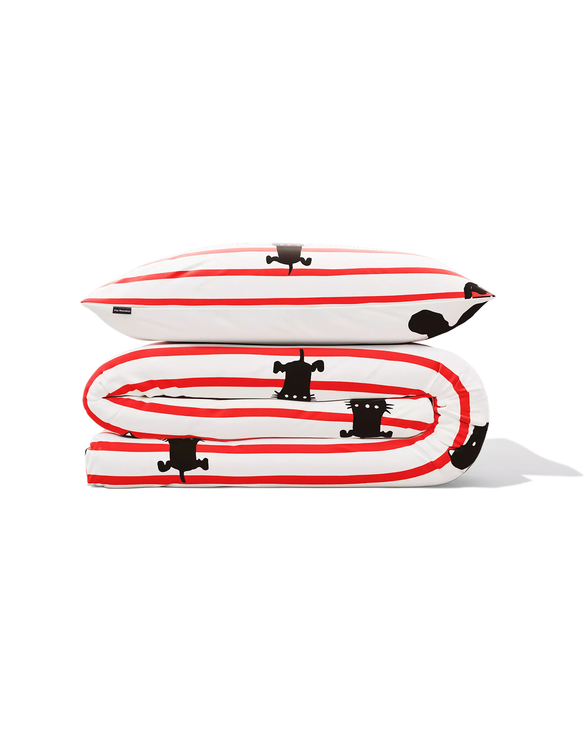 housse de couette enfant Takkie 120x150cm coton doux avec sac de couchage pour poupée