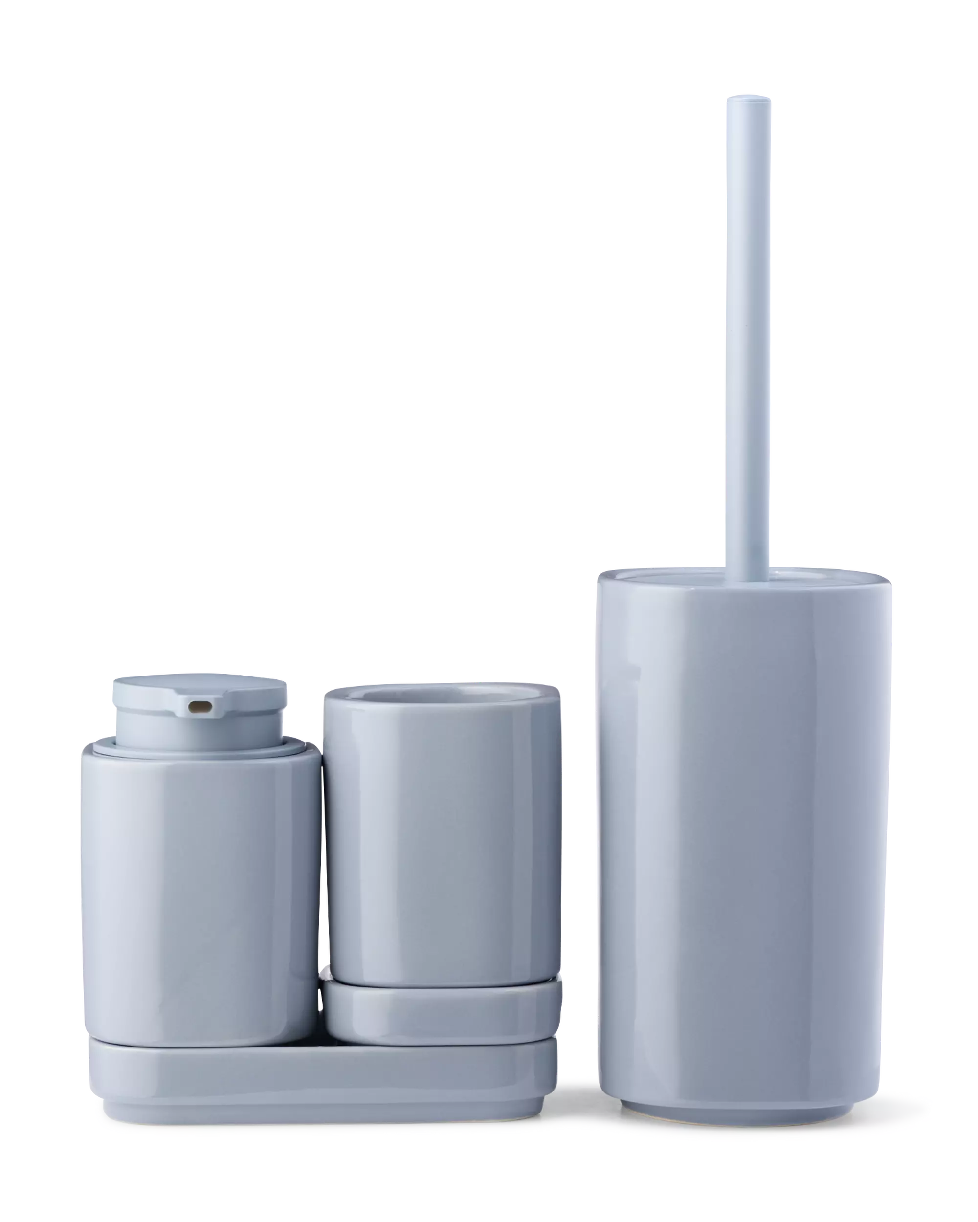 porte-savon céramique bleue