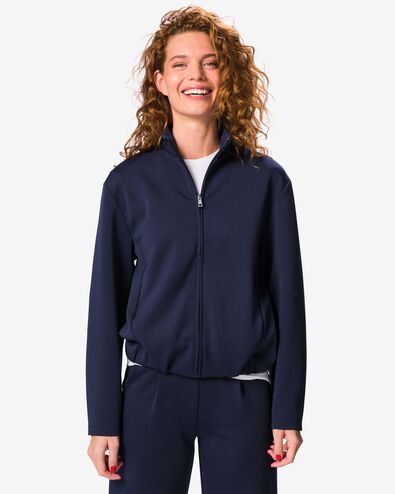 Damenstrickjacke Elly dunkelblau dunkelblau - 36215260DARKBLUE - HEMA