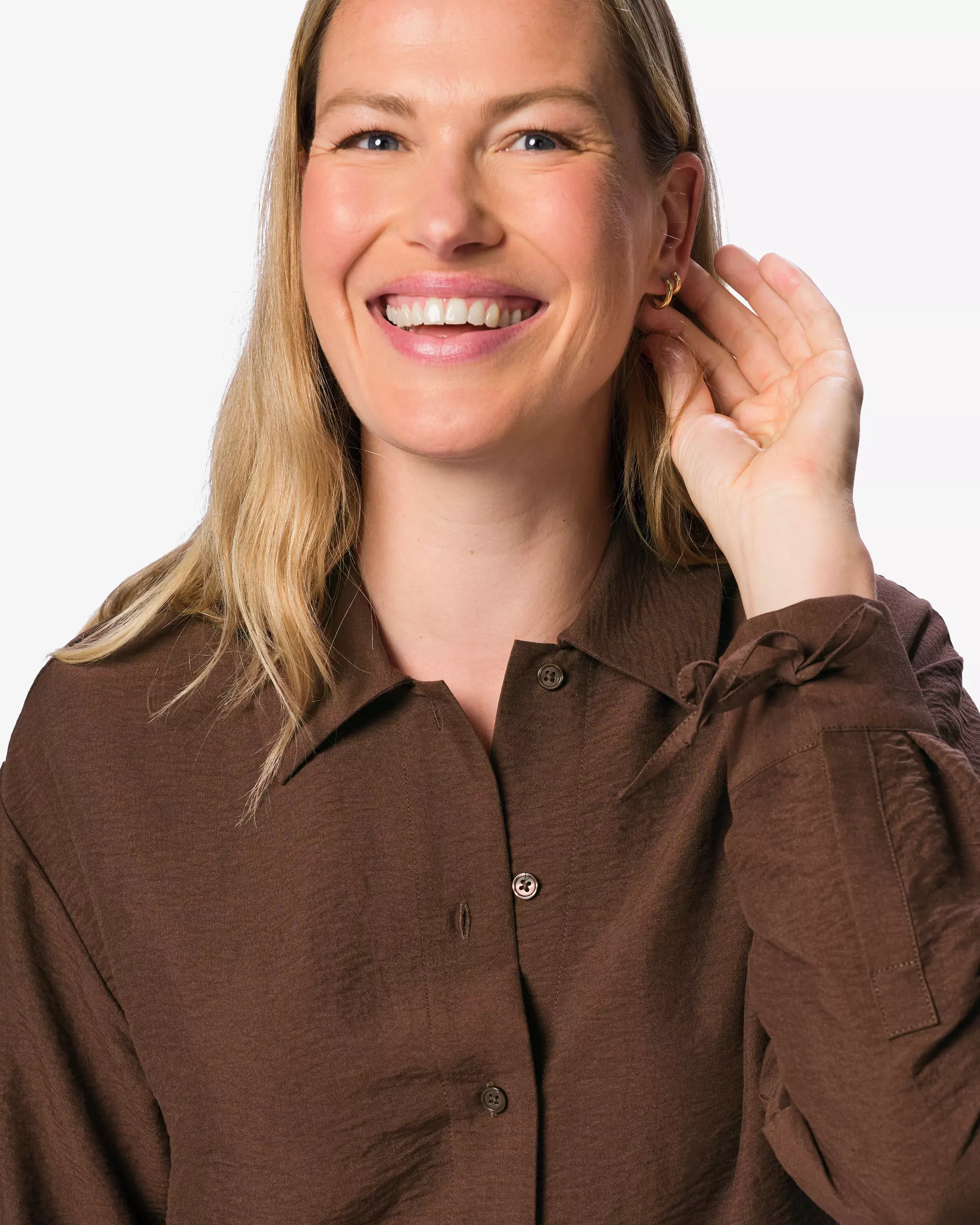 chemisier femme froissé 