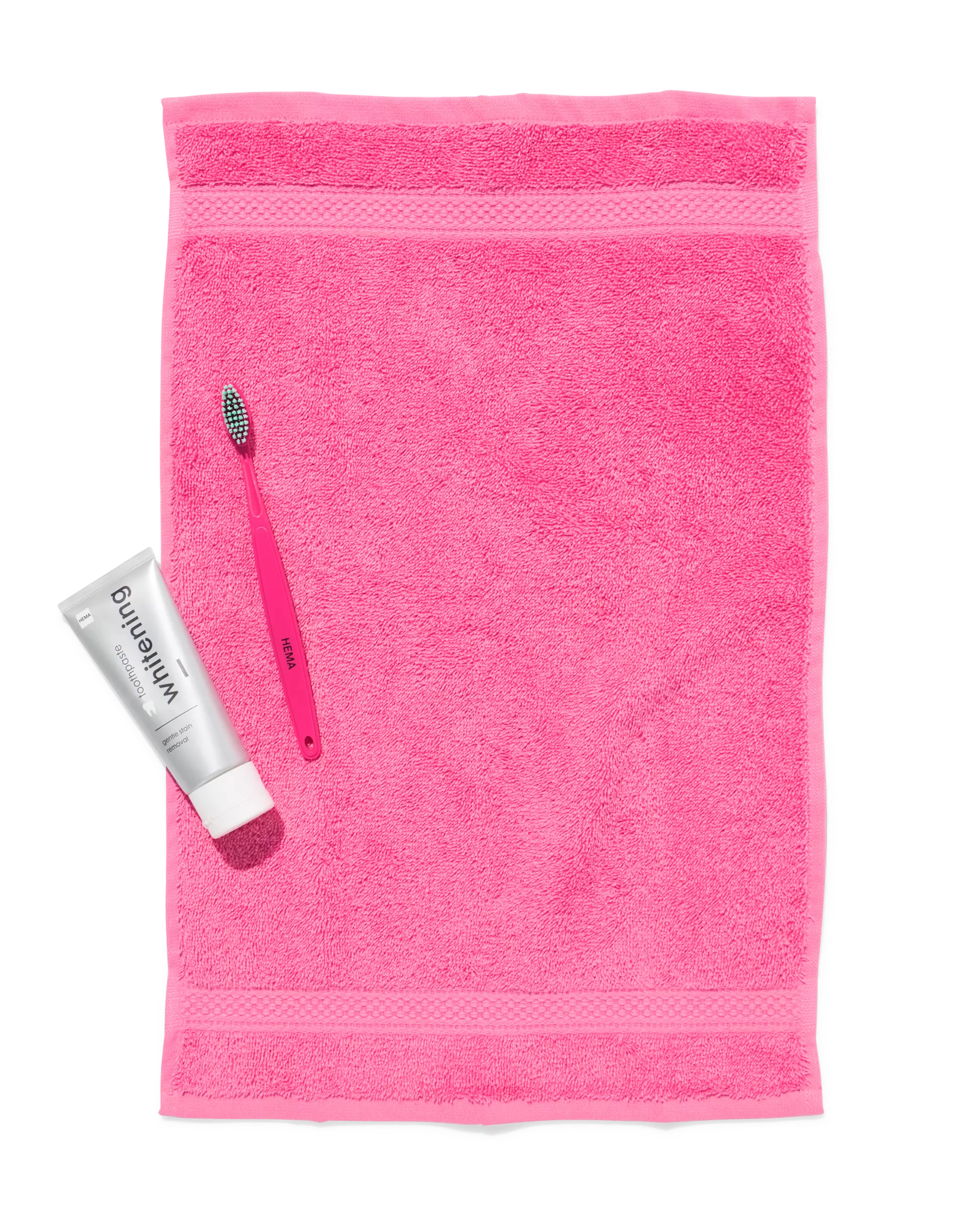 gastendoek 33x50cm zware kwaliteit fuchsia