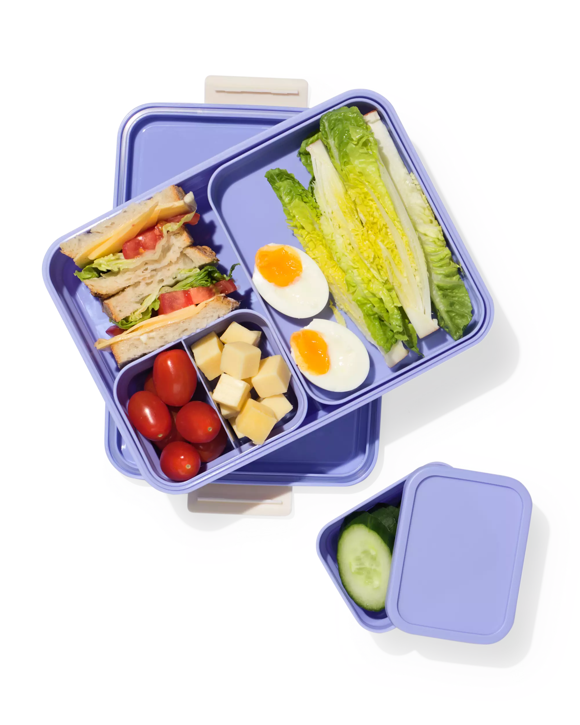 Brotdose modular groß, blau
