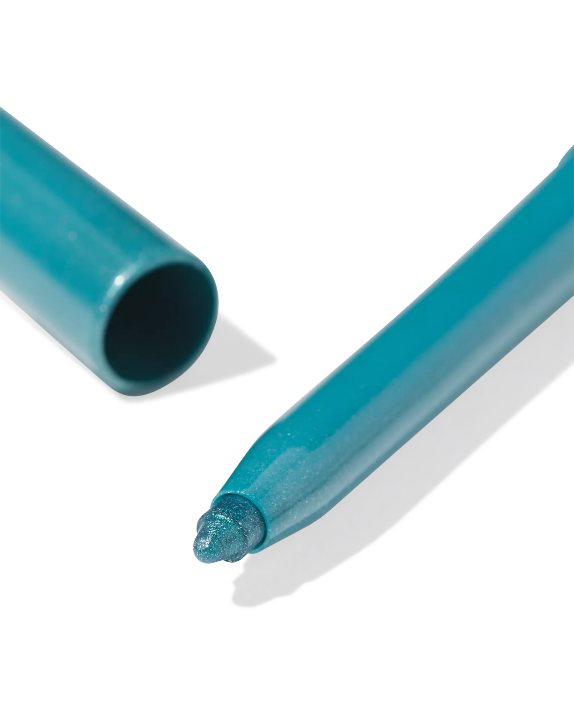 eye-liner menthe métallisé