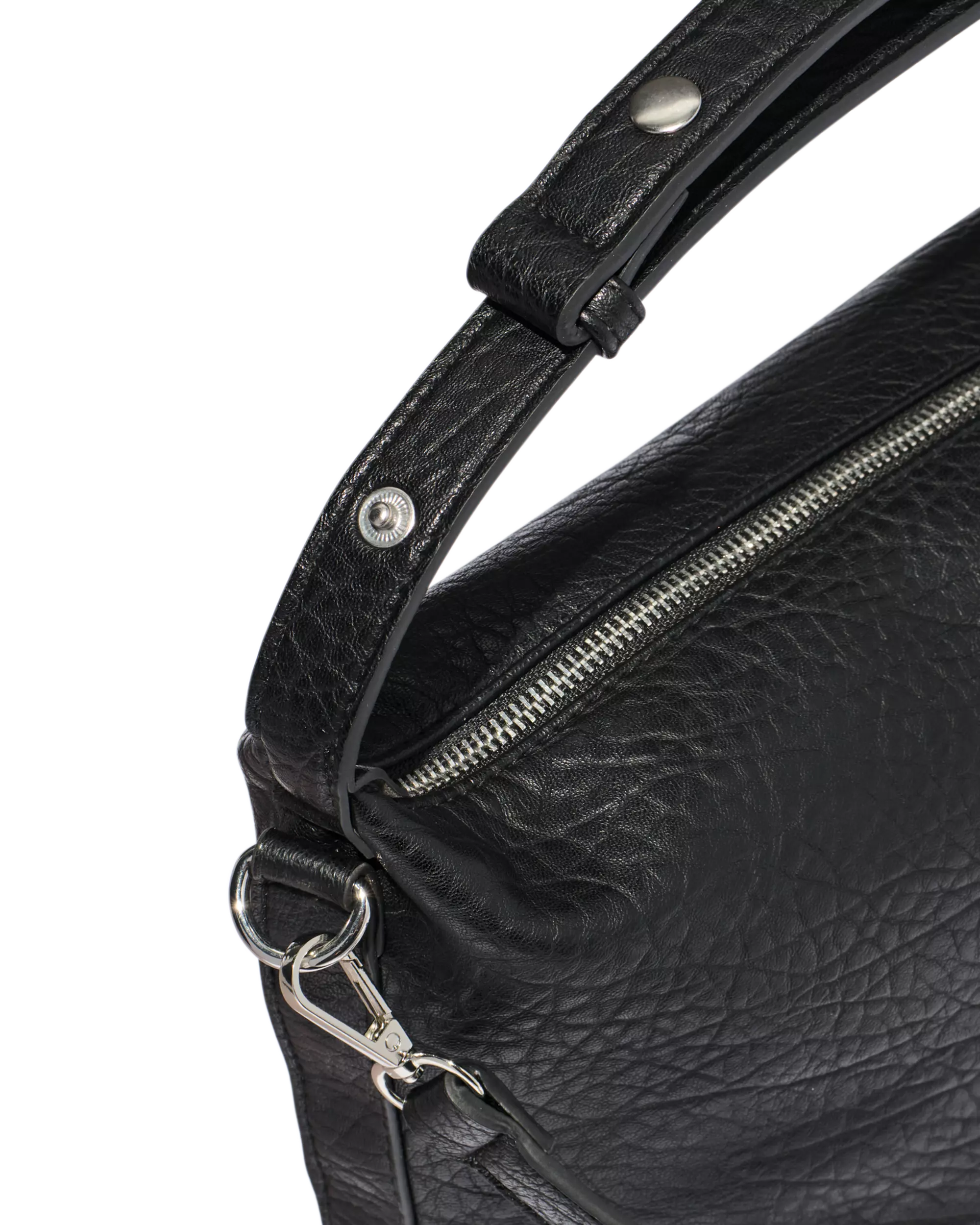 sac bandoulière 25 x 11 x 27 cm similicuir noir