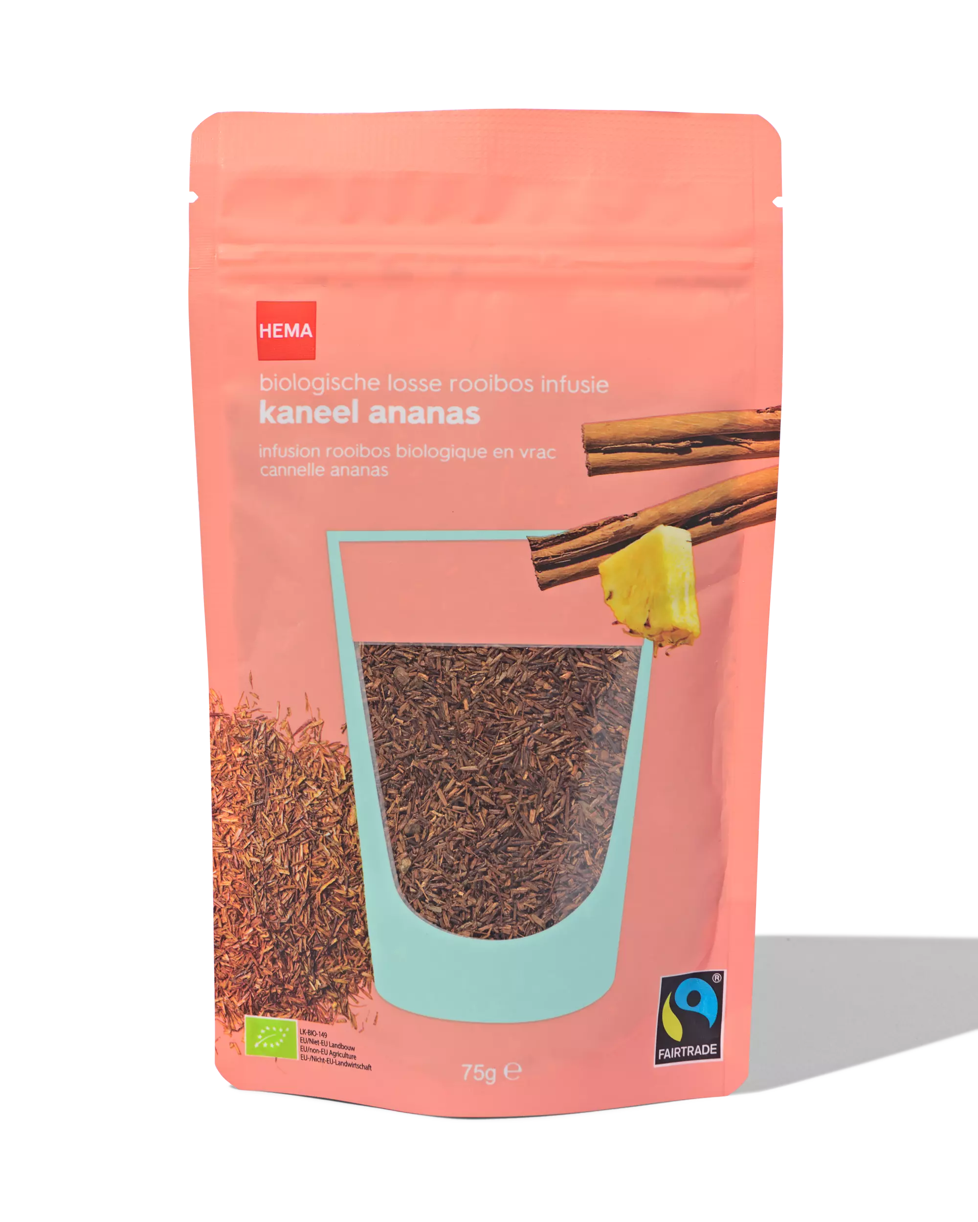 recharge rooibos bio cannelle-ananas 75 g