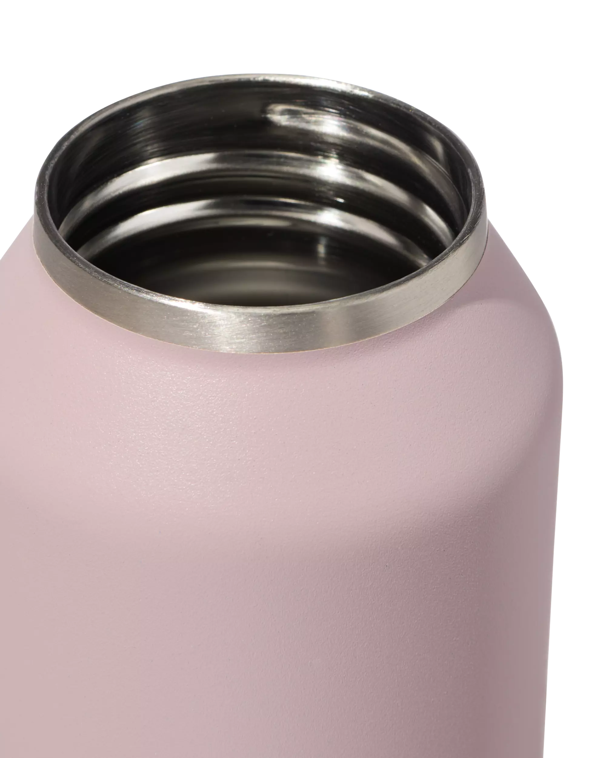 Thermosflasche, 500 ml, Edelstahl, dunkelrosa