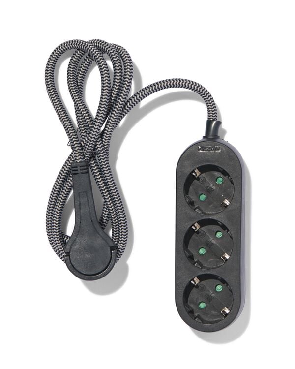 multiprise 3 prises 3 m - 81000112 - HEMA