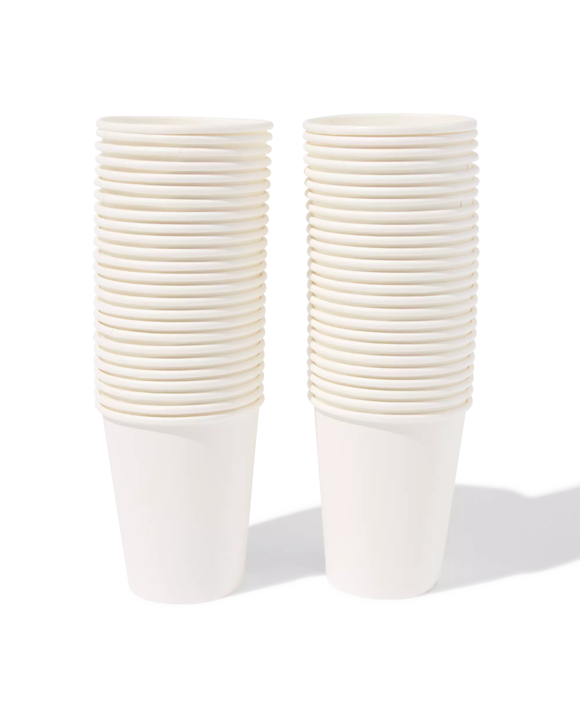 gobelets blanc - lot de 50